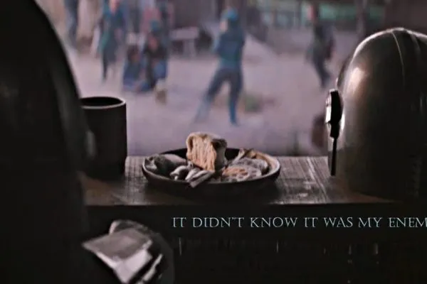 ¿Cómo come un Mandaloriano?