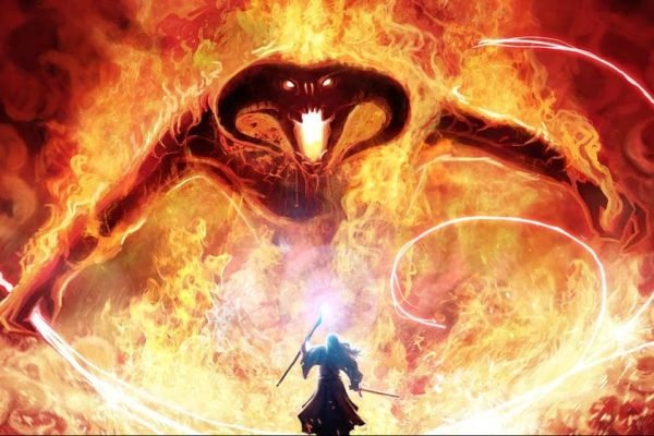 Gandalf contra el Balrog. Como muere Gandalf el Gris