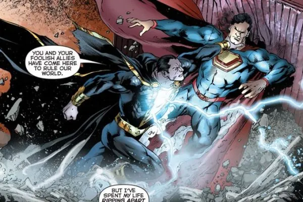 ¿Quién es más fuerte Black Adam o Superman?