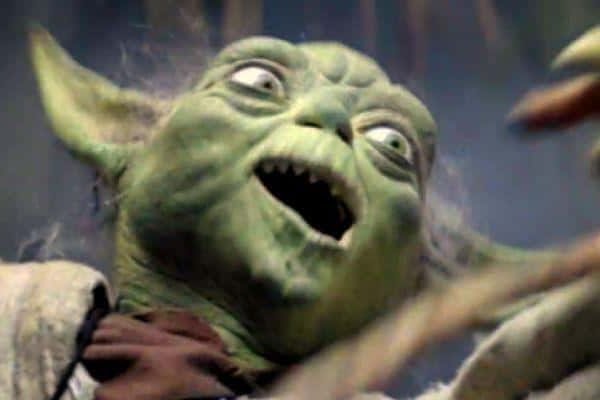 ¿Por qué Yoda se vuelve loco?