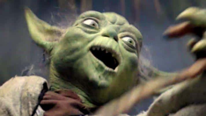 ¿Por qué Yoda se vuelve loco?