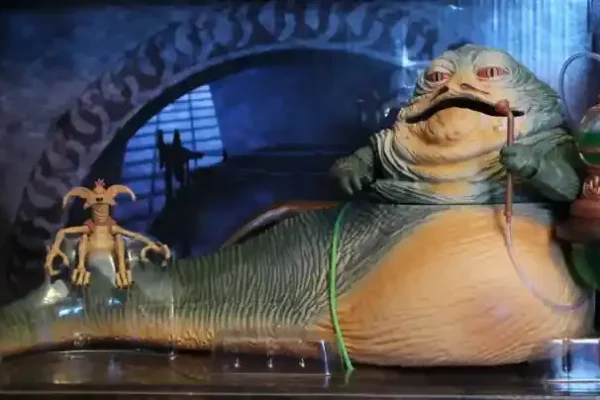 Cómo muere Jabba el Hutt