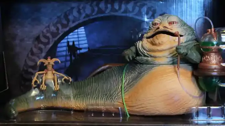 Cómo muere Jabba el Hutt