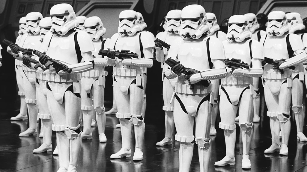 Cómo se llaman los soldados blancos de Star Wars