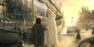 ¿Por qué Frodo se va con los elfos al final del Señor de los Anillos?