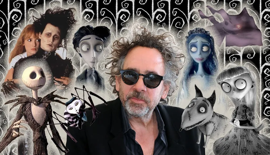 Las Mejores Películas de Tim Burton con Puntuaciones Ordenadas Cronológicamente