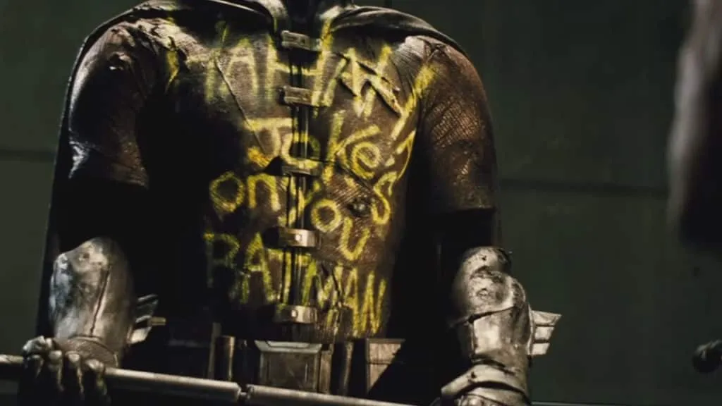La muerte de Robin en Batman Vs Superman